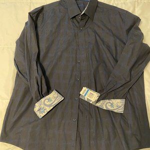 *NWT* Tasso Elba Men's Button Down Dress Shirt, Size XL
